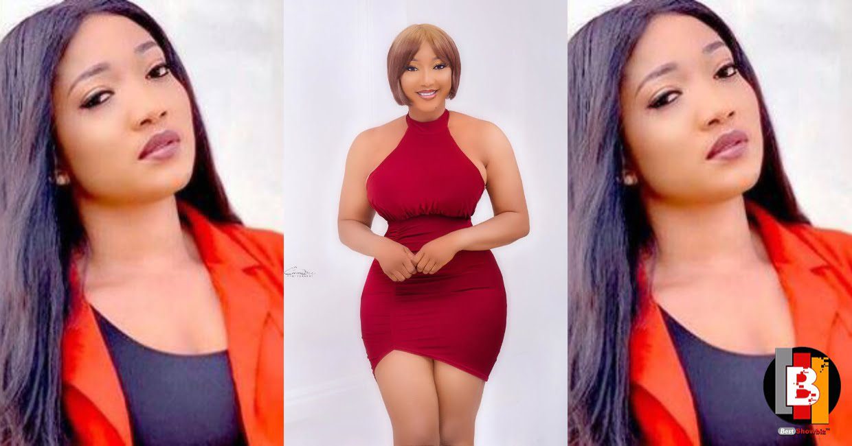 “Stop M@sturbating With My photos Else You Burn In Hell” -Actress Christabel Egbenya Warns Horny Men