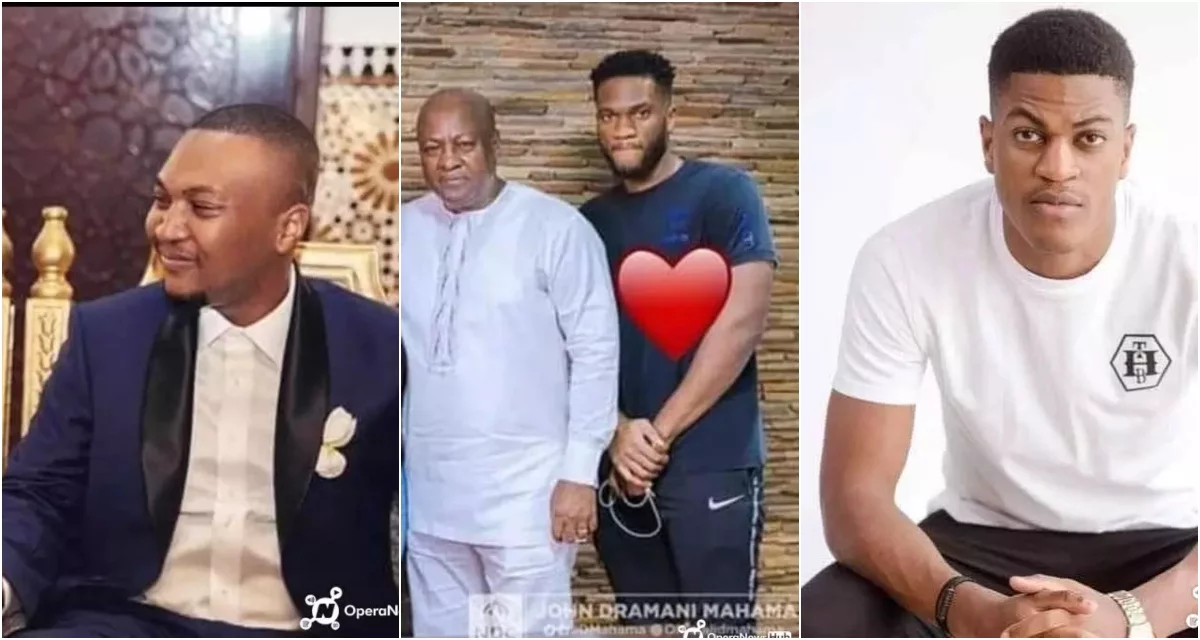 Meet The Noble Sons Of John Dramani Mahama, From Eldest To Youngest - Photos