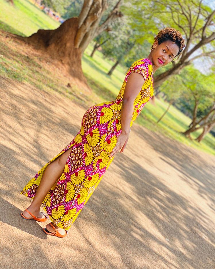 Beautiful Socialite Muncy, causes stir with her African Print styles (photos)