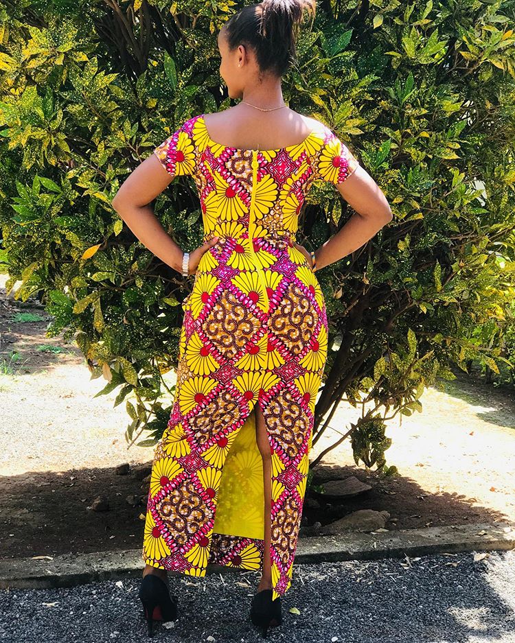 Beautiful Socialite Muncy, causes stir with her African Print styles (photos)