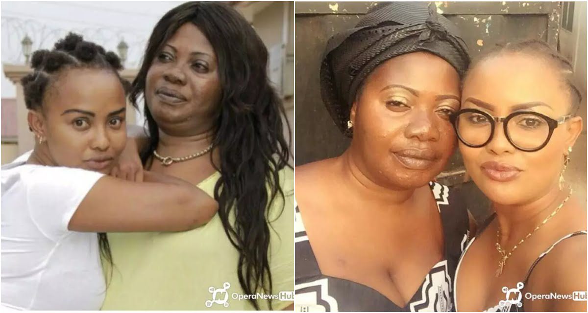 See Pictures of Nana Ama McBrown’s Biological mother. (photos)