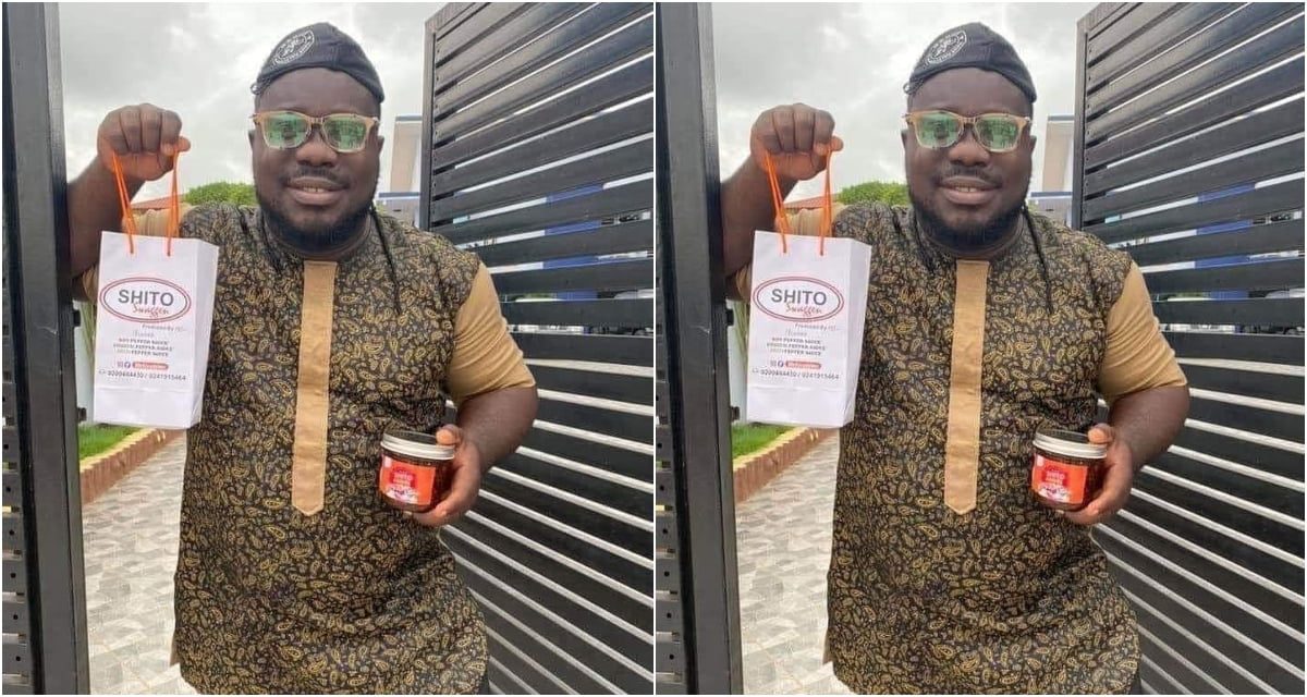 Obour Sadly Hits The Road Selling Shito After Losing The Primaries