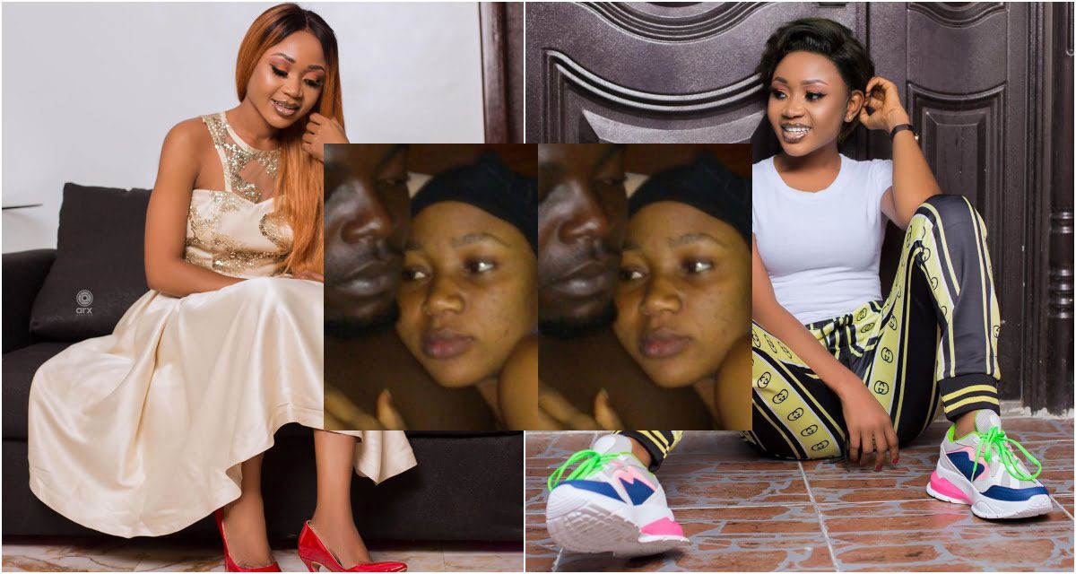 “You’re A Disgrace To Womanhood” – Akuapem Poloo’s Baby Daddy Speaks On Her Viral N@ked Picture With Their Son