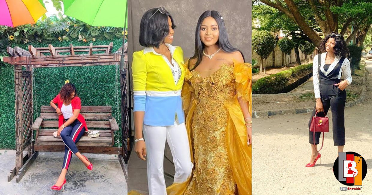 Pictures of Sandra, the Domestic worker Regina Daniels pushed into a pool (photos)