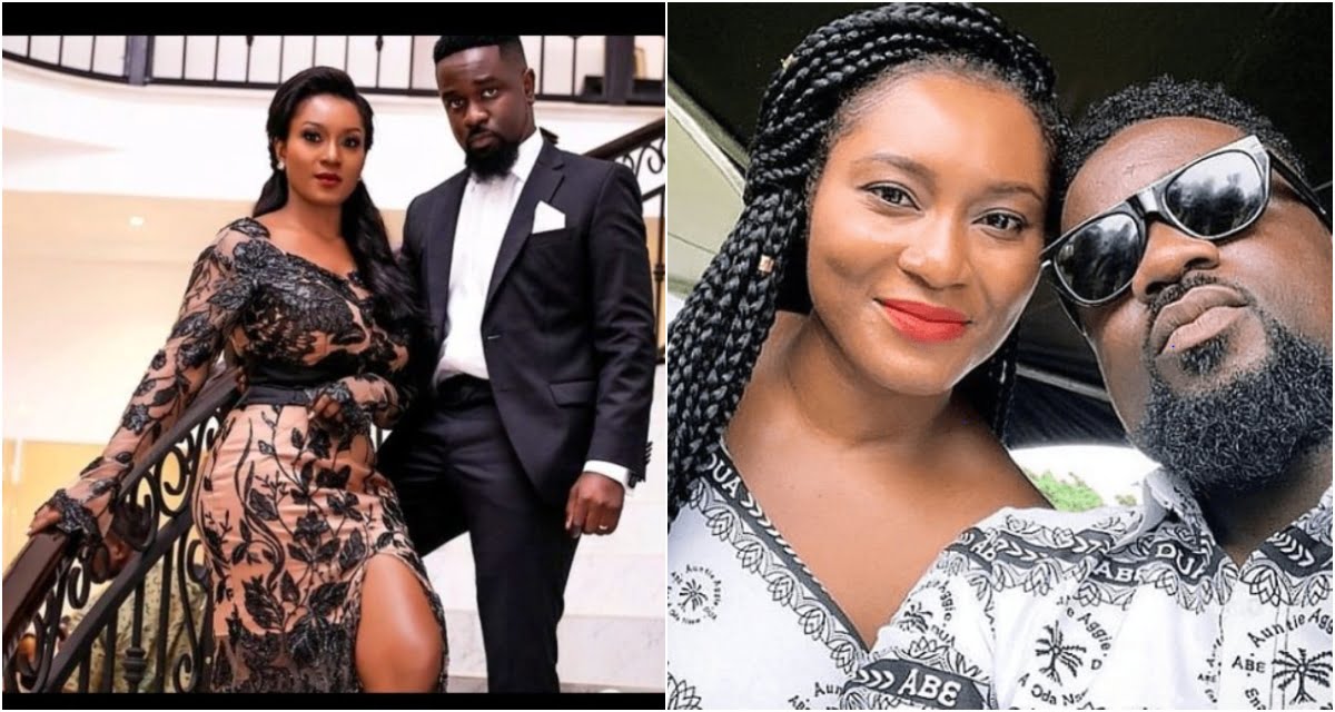 5 Adorable Photos Of Sarkodie And His Wife Tracy SarkCess as they mark 2 years of marriage (photos)