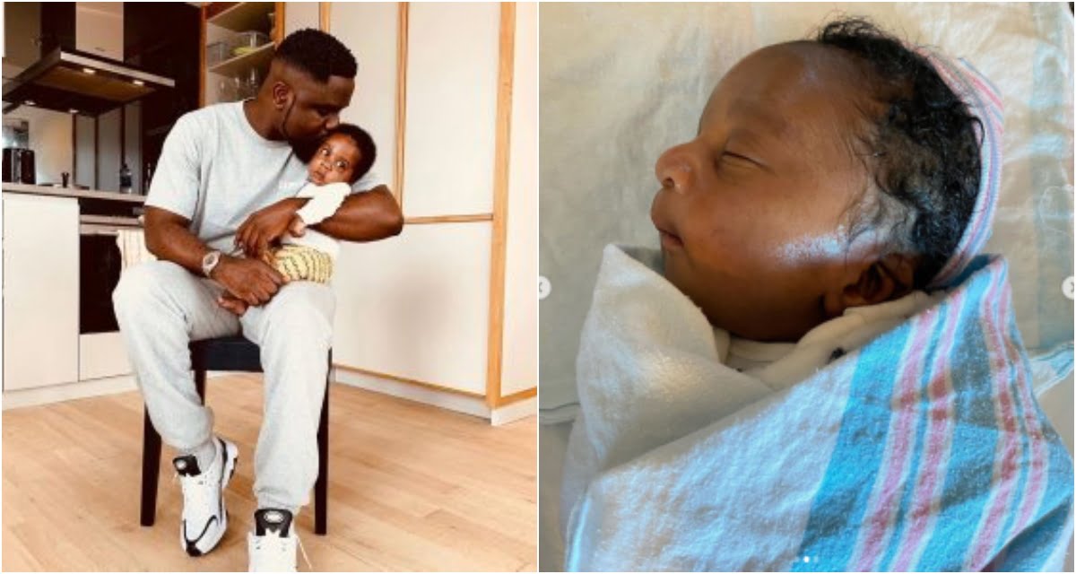 A Rare Look At Sarkodie’s 2 Months Old Son (photo)