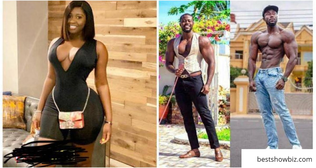 Macho man with Tiny waist believed to be the twin of Princess Shyngle Pops Up online (photos)