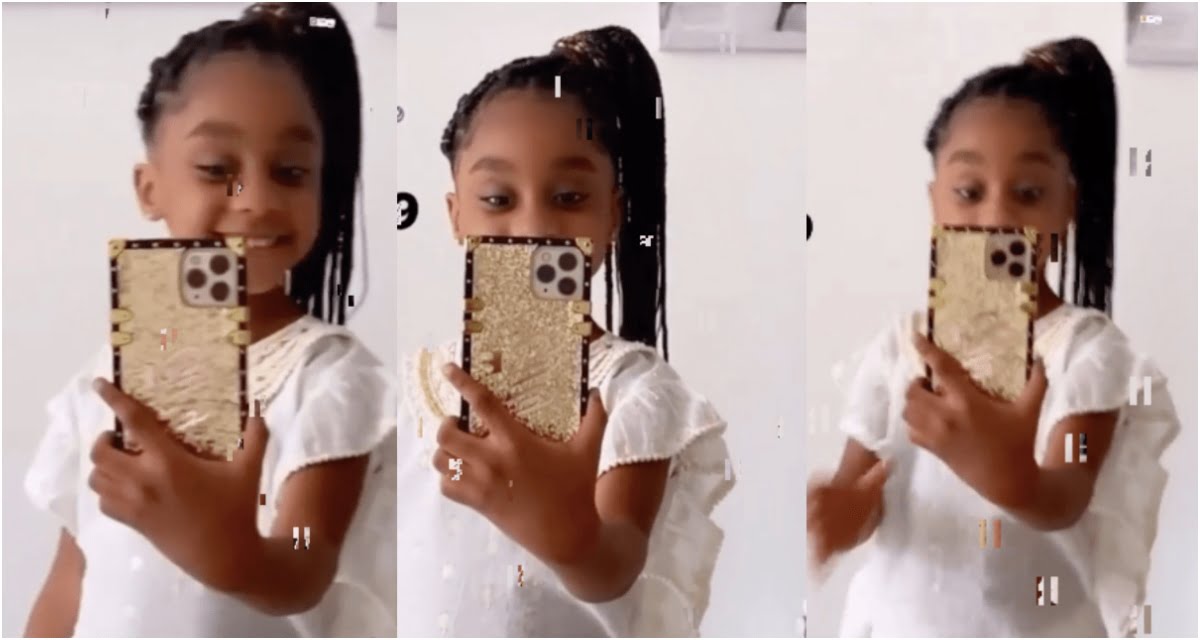Asamoah Gyan’s Daughter Looks All Grown Now In New Video