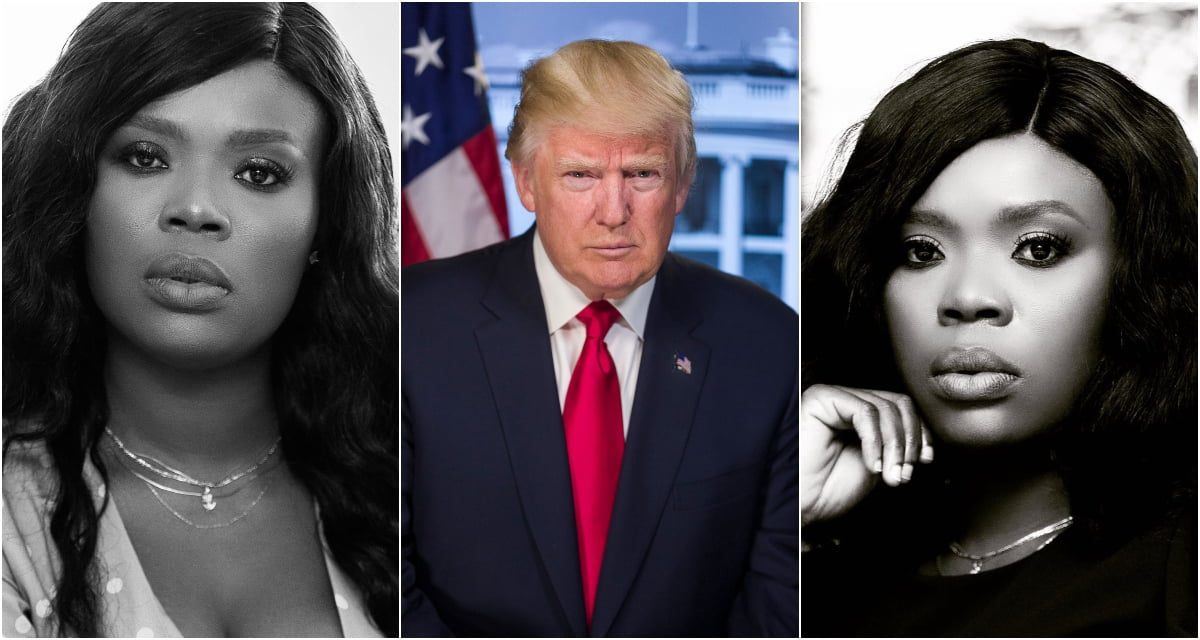 "I Am Your African Wife" - Delay Tells Donald Trump As She Confesses Her Love To Him - Screenshots