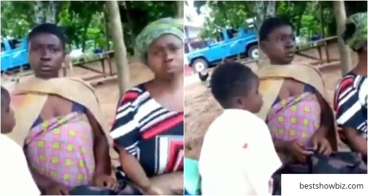 Young Mother Caught Dumping Her Newly Born Baby In A Bush - Video