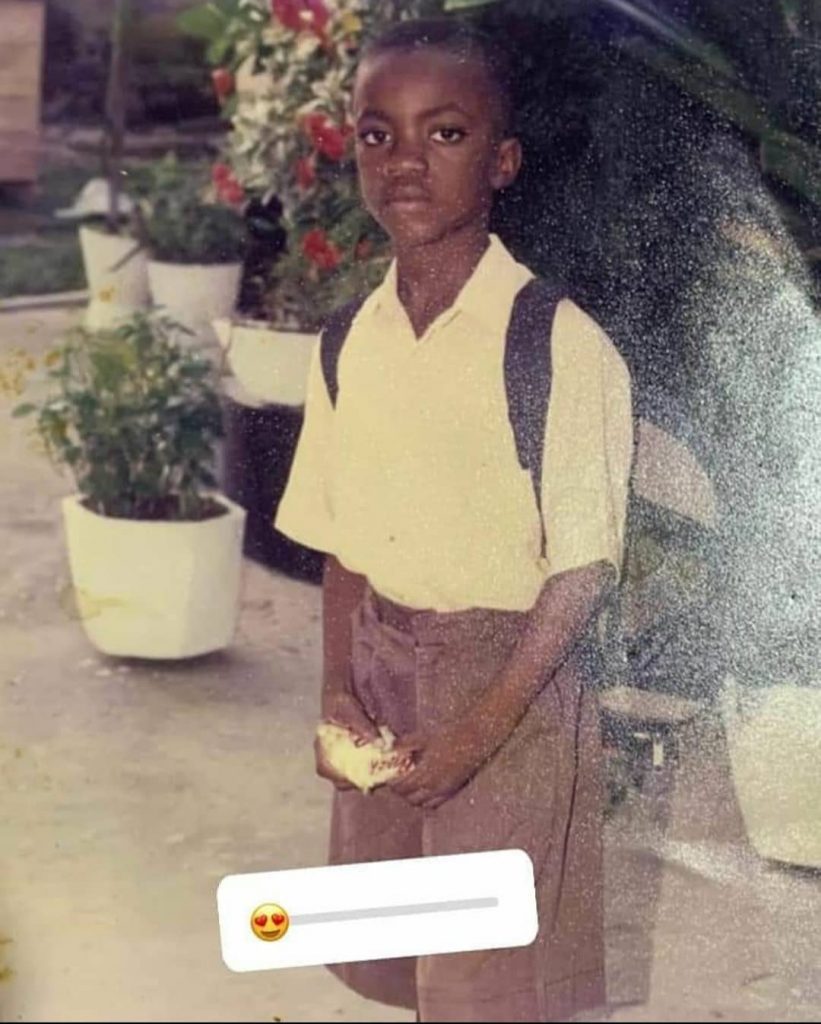 Throwback picture of Mr. Drew In Primary school causes stir online (photo)