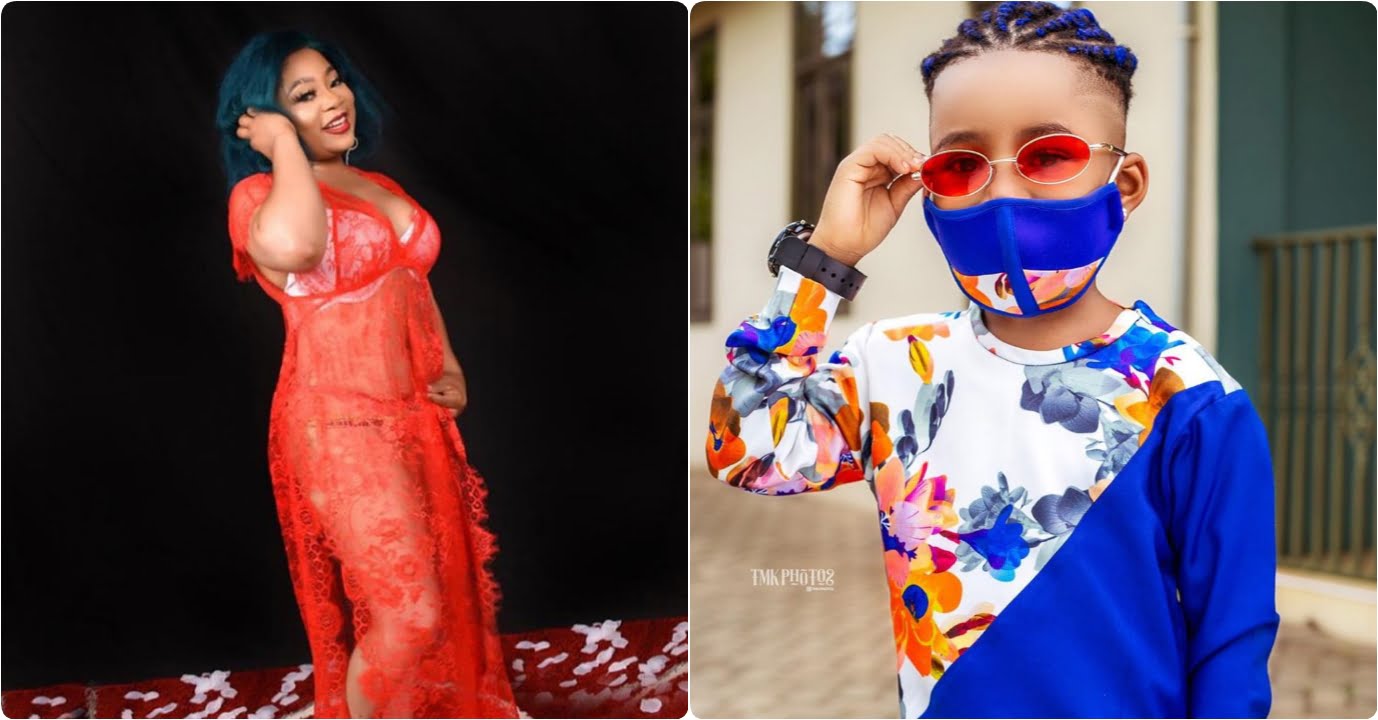 Vicky Zugah's handsome son shows off his swag in new birthday photos