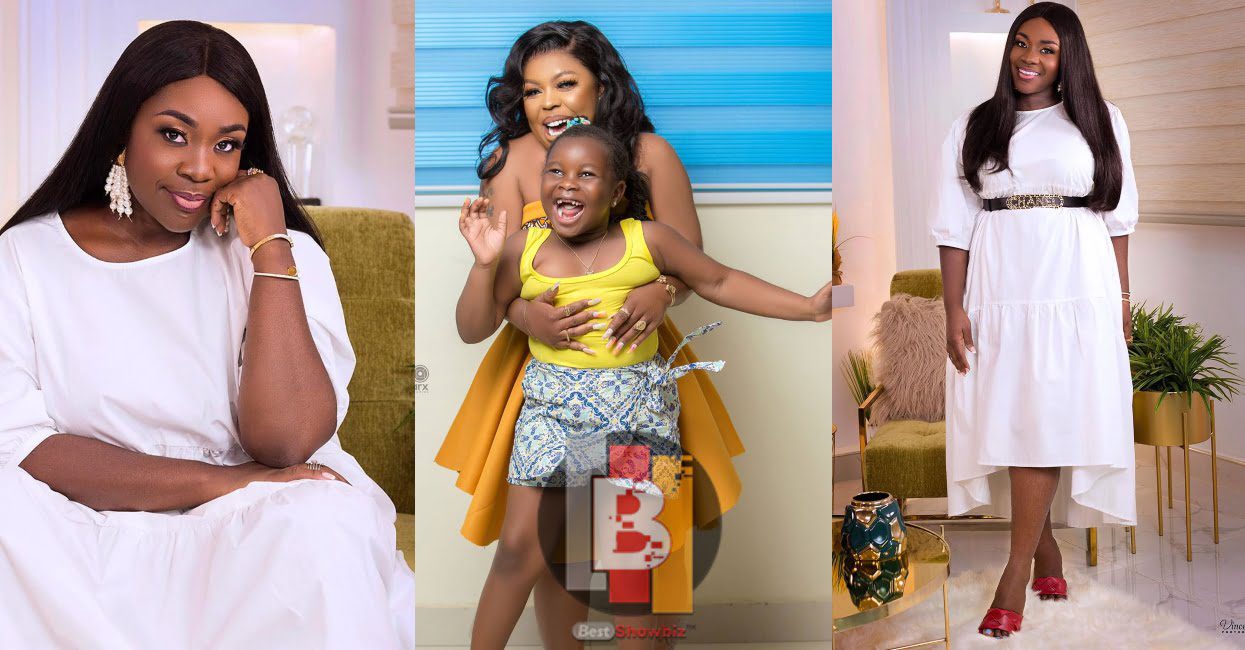 Afia Schwarzenegger and daughter teases Emelia Brobbey as she performs her wack song 'Fa Me Ko'- VIDEO