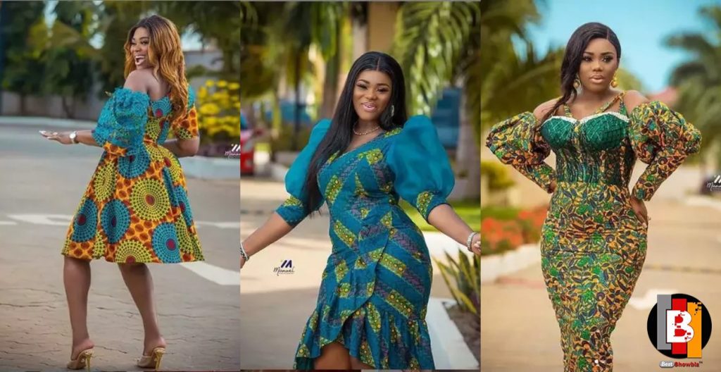 Akua GMB stuns in beautiful African Print dresses - Photos