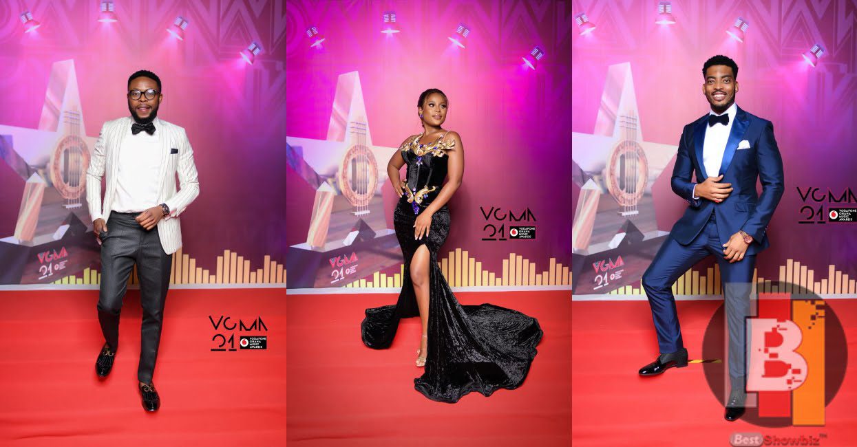 See What Some Ghanaian Celebrities Wore At The 2nd Day Of The 2020 VGMA Red Carpet