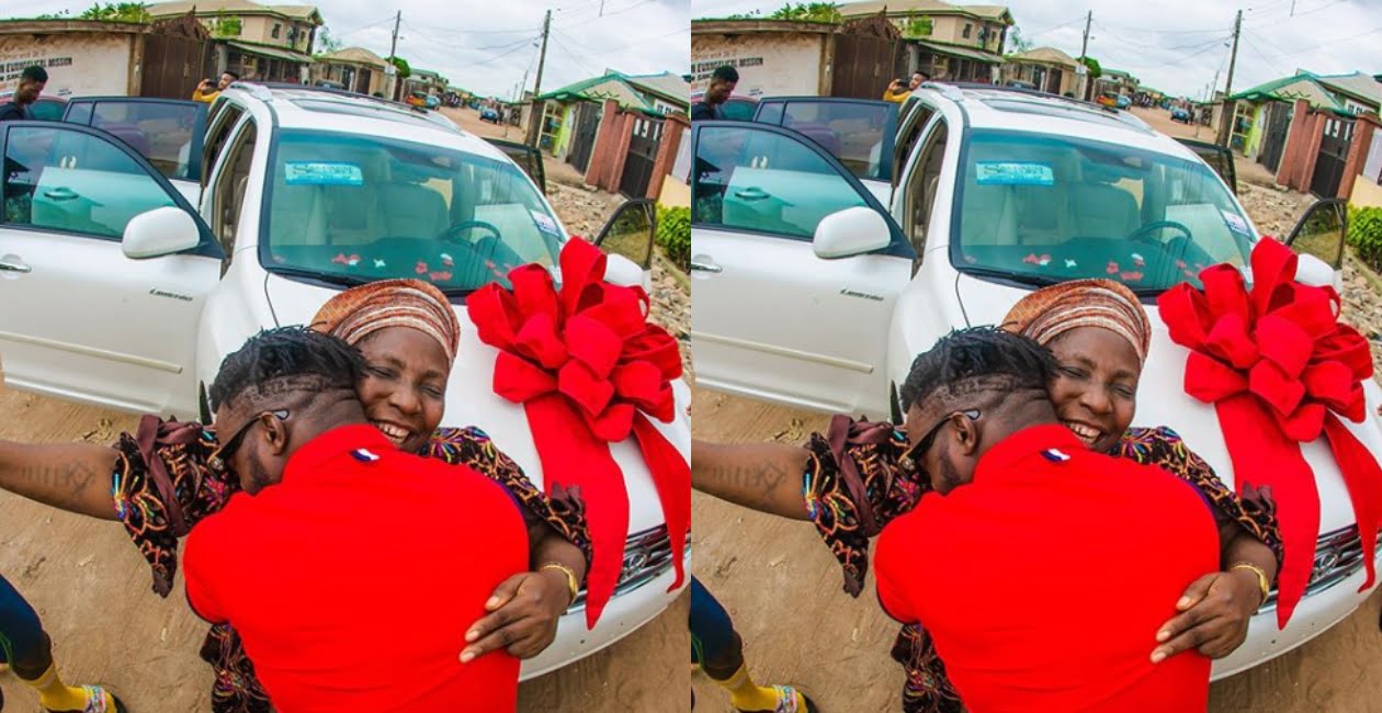 Popular DJ gets his Mum A Brand New Car As A Post-Birthday Gift