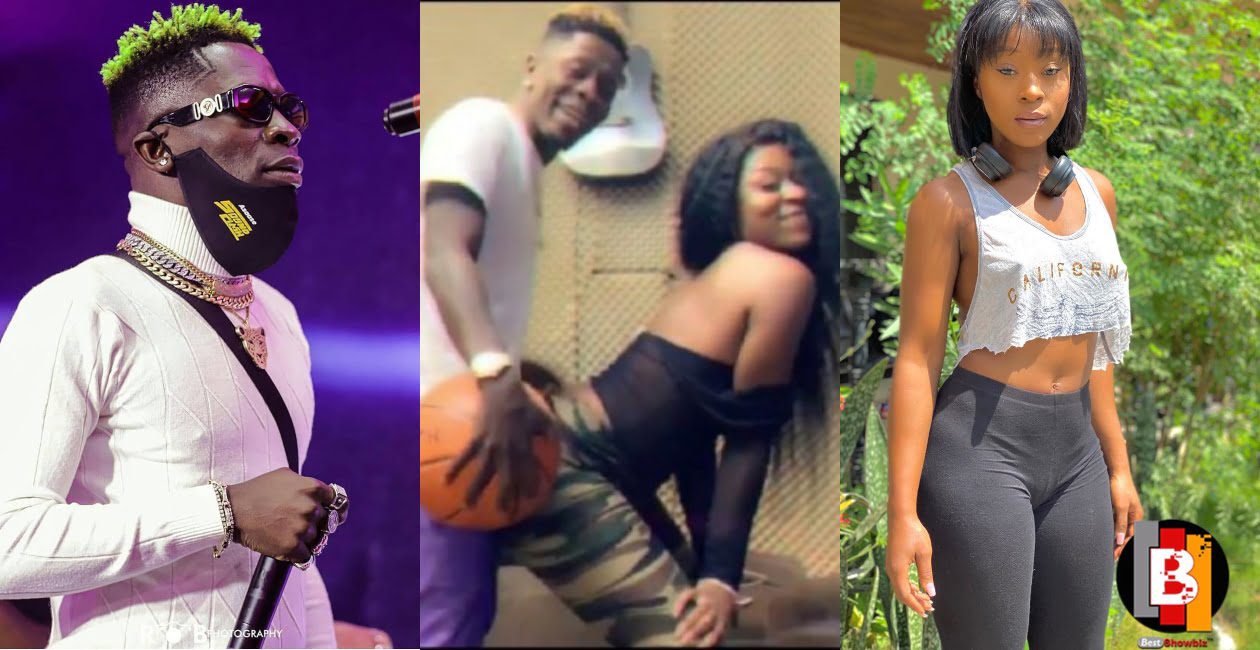 my 3 boyfriends get upset when they see us together - Efia Odo tells Shatta Wale (Video)