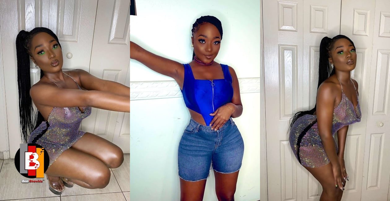 Efya flaunts her new heavy curves and backside in new photos