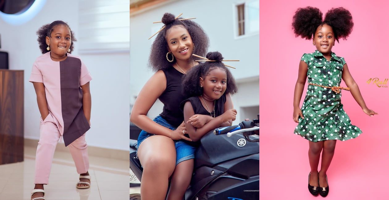 Check Out This Adorable Video Of Hajia4Real’s Daughter looking like a Princess