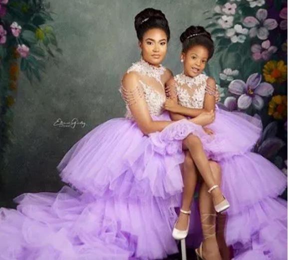 See How Flavour And Baby Mama, Anna Banner Celebrated Their Daughter, Sofia On Her 5th Birthday
