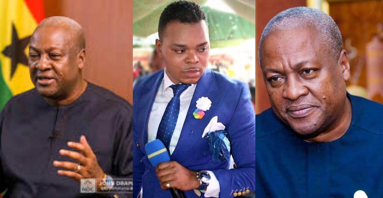 'Mahama has a long way to go in becoming President' – Obinim Drops Bomb
