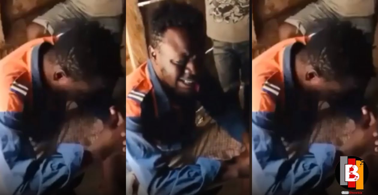 Man cries bitterly after girlfriend sleeps with his best friend - Video