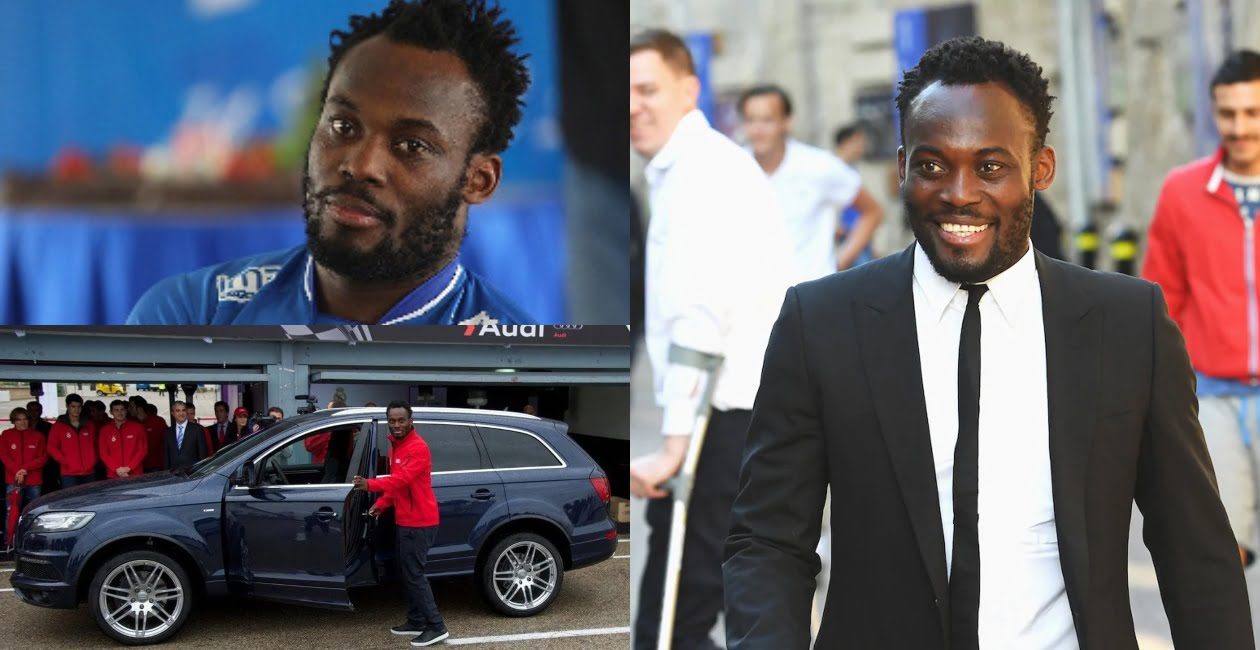 Michael Essien Emerges As The Richest Footballer In Ghana in all of history