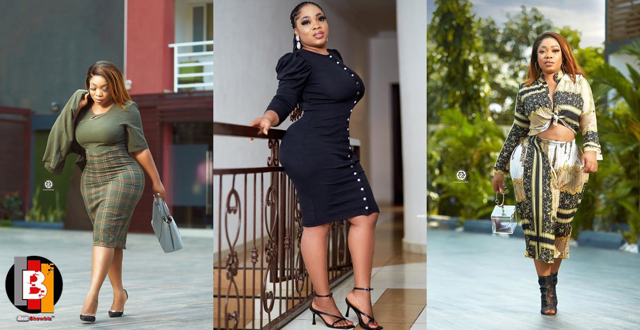 Moesha Boduong flaunts her beautiful huge mansion, says she is so blessed (photos)
