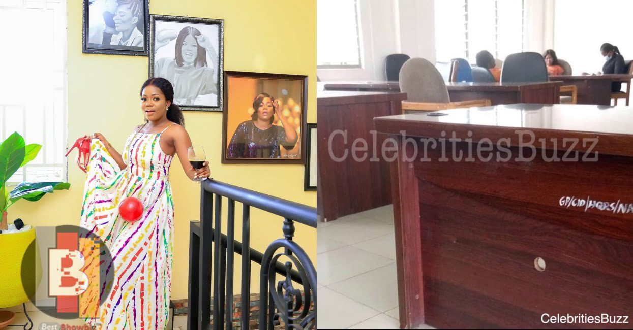 First photo of Mzbel being questioned at the CID Headquarters pops up
