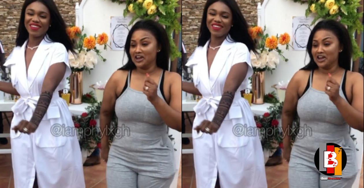 Watch the beautiful moment Nana Ama Mcbrown danced with Becca at her birthday party