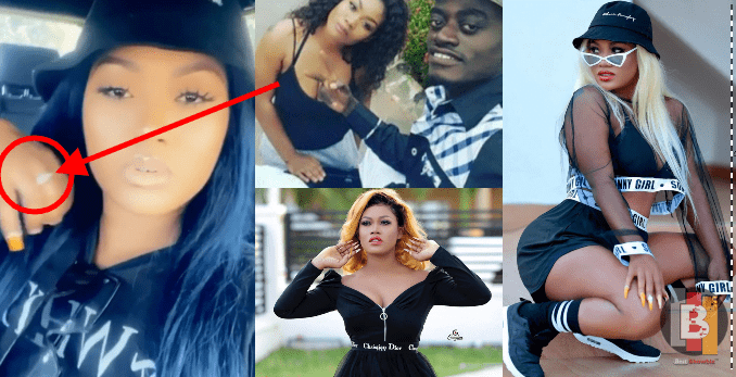 Lilwin's girlfriend Sandra Ababio getting married? - Flaunt expensive promise ring (Video)