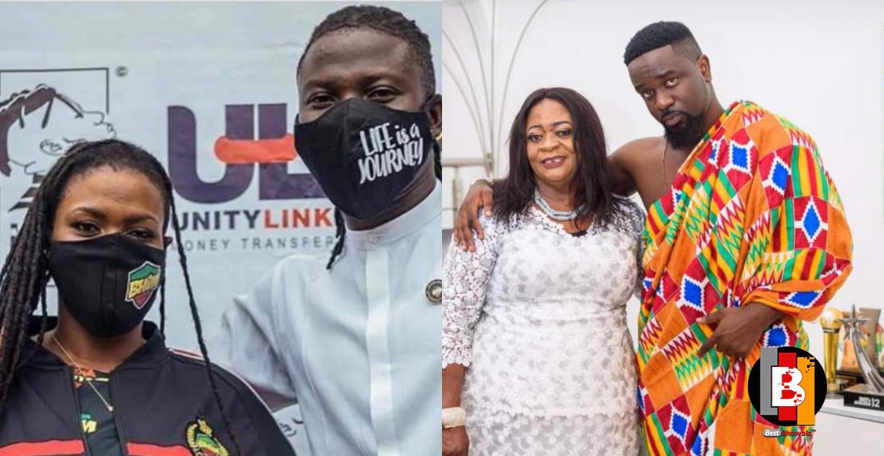 Stonebwoy's Aisha Modi insults the mother of sarkodie