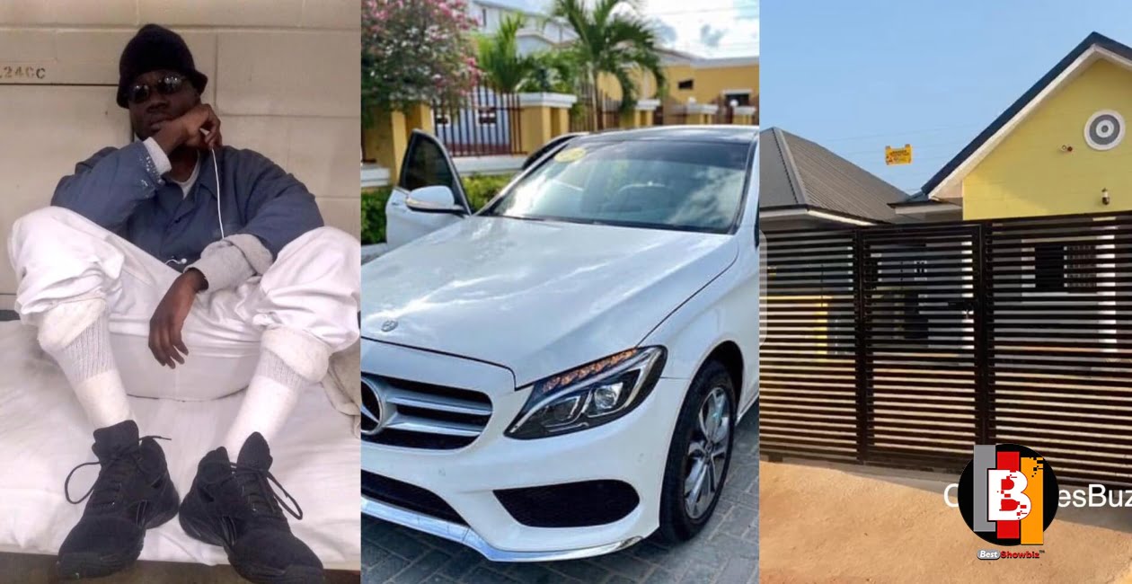 Showboy acquires a brand new Benz & posh house in Tema from Prison