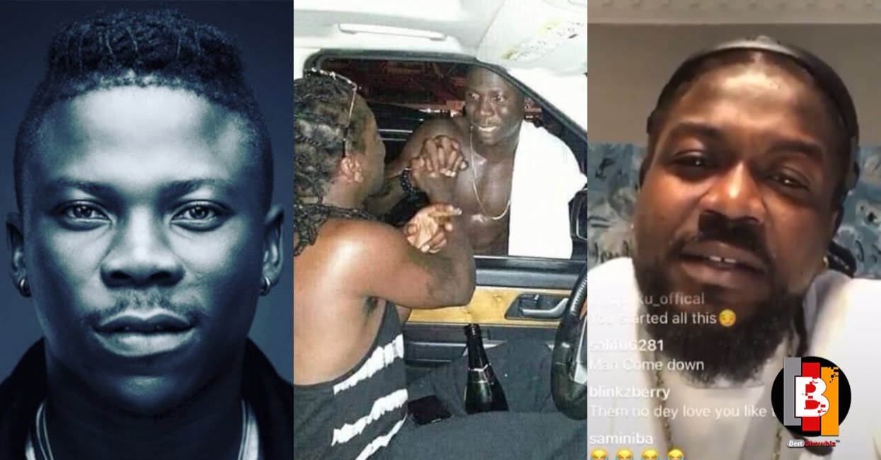 Old Photo of Stonebwoy in tears like after meeting Samini for the first Time surface