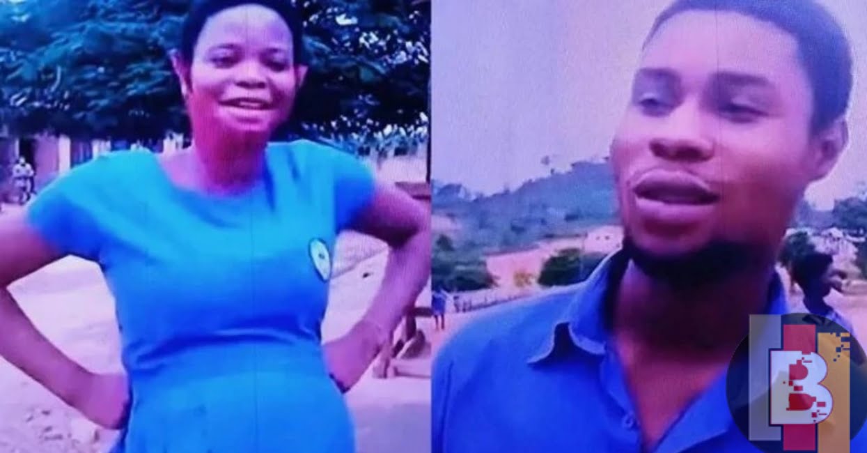 Meet The 7-Month Pregnant student & Partner Who Are Writing The Ongoing WASSCE