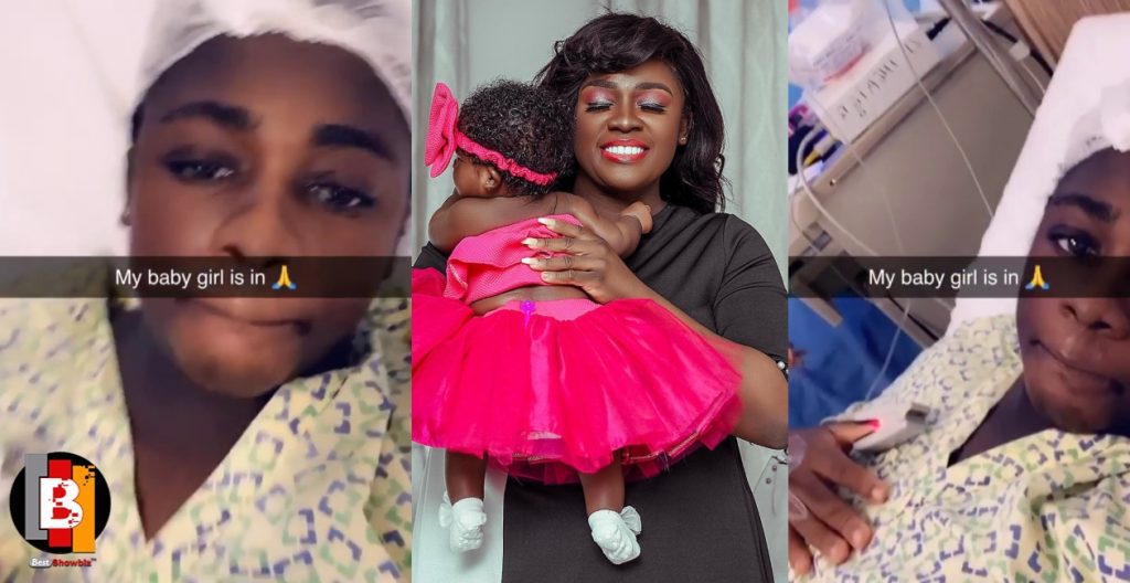 Tracey Boakye shares hospital video after she delivered to mark her baby's 3-month-old - watch