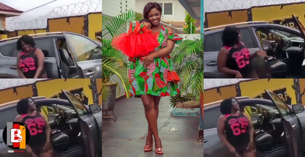 Video Of Tracey Boakye Dancing with her "Papa No" Car gift goes viral