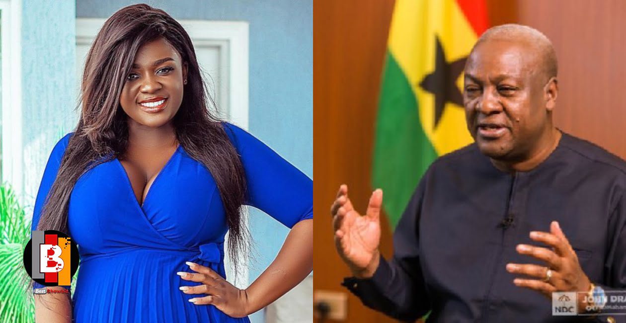 I'm not blackmailing Mahama with le@ked video and photos - Tracey Boakye speaks the truth?