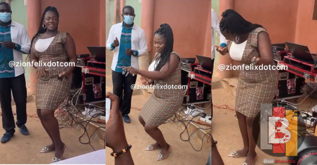 Tracey Boakye hilariously shows off her dance moves at her son's birthday party - Video