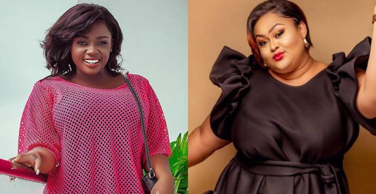 Tracey Boakye Clears Vivian Jill’s Head; states she is not the rival she is fighting with
