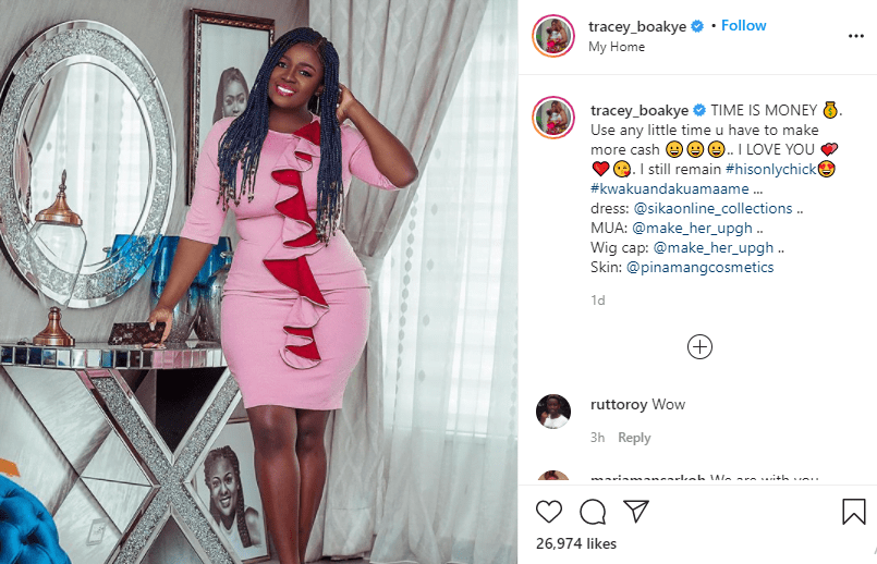Tracey Boakye savagely reacts to Gloria Kani dropping out her secrets