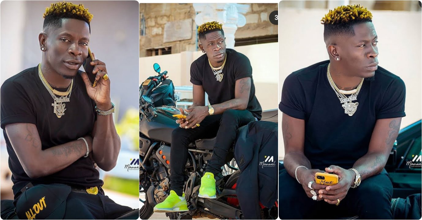 Ladies crush on Shatta wale as he releases dope pictures of himself. (Photos)