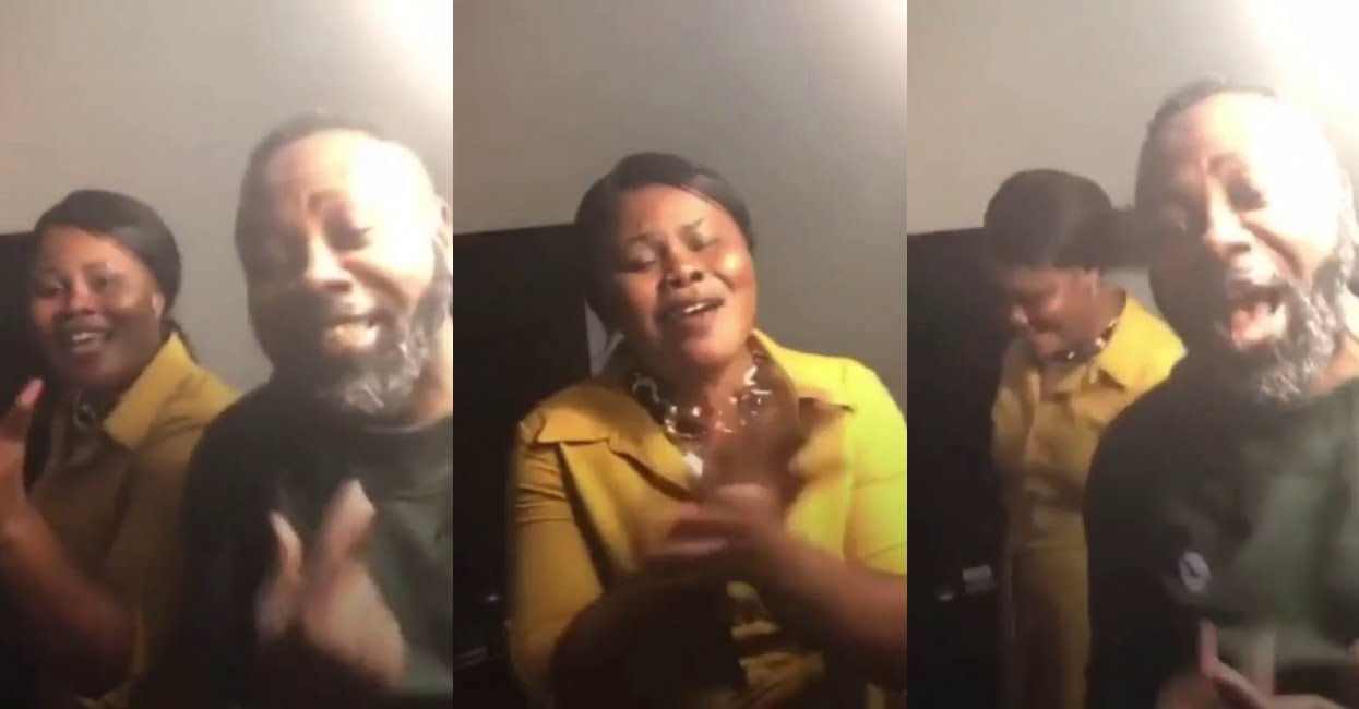 Anita Afriyie and her Father dances together to shame critics - Video
