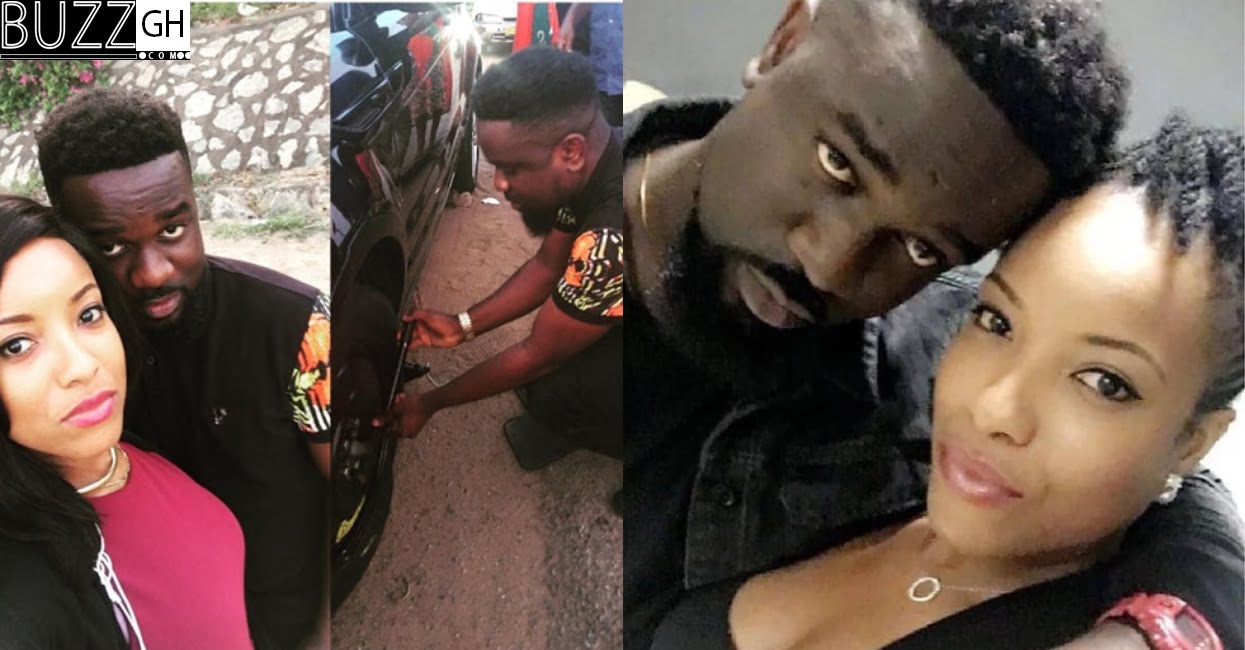 Tracy Will Definitely Get Jealous As Sarkodie And Joselyn Dumas Chop Love At Her Private Birthday Party