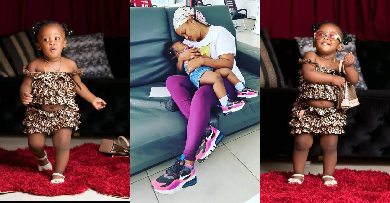 "God's time is the best"- Baby Maxin says as she lights up social media with Photos