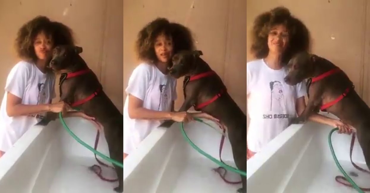 Video of Sister Derby playing with her dog's d!ck surfaces