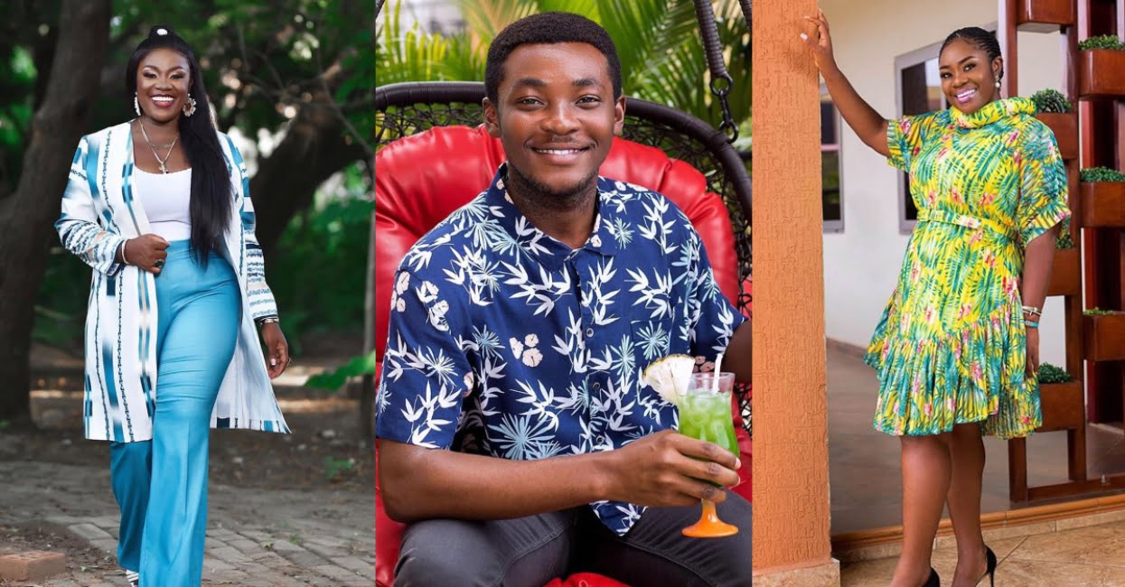 Emelia Brobbey Shows off Handsome Young Brother on his birthday
