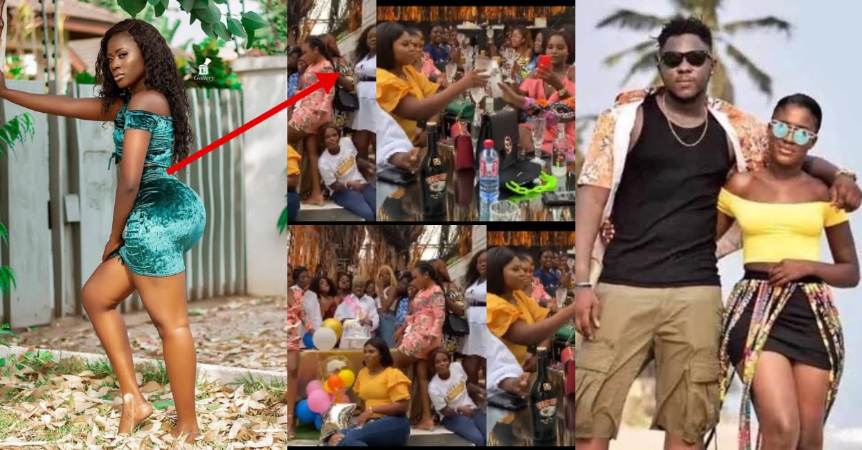 First video from Fella Makafui’s expensive baby shower