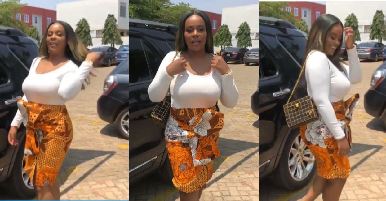 Joe Mettle's wife shames critics, flaunt her curves in new video