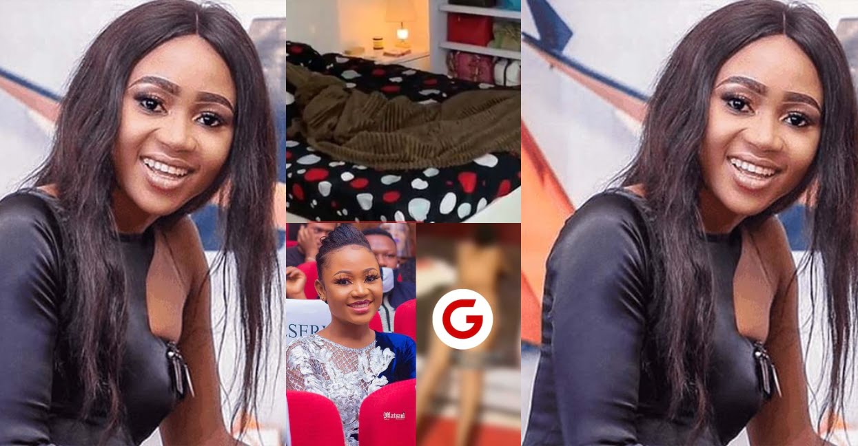 Akuapem Poloo Shares Video Of The Bed She Was Laying N@ket; Explains What Happened
